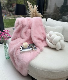 Aberto Design 75 Funda de Sofá Rosa 200 x 75 cm 100% Poliéster